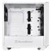 SilverStone PM02W-G Primera ATX White Tower Case with Tempered Glass